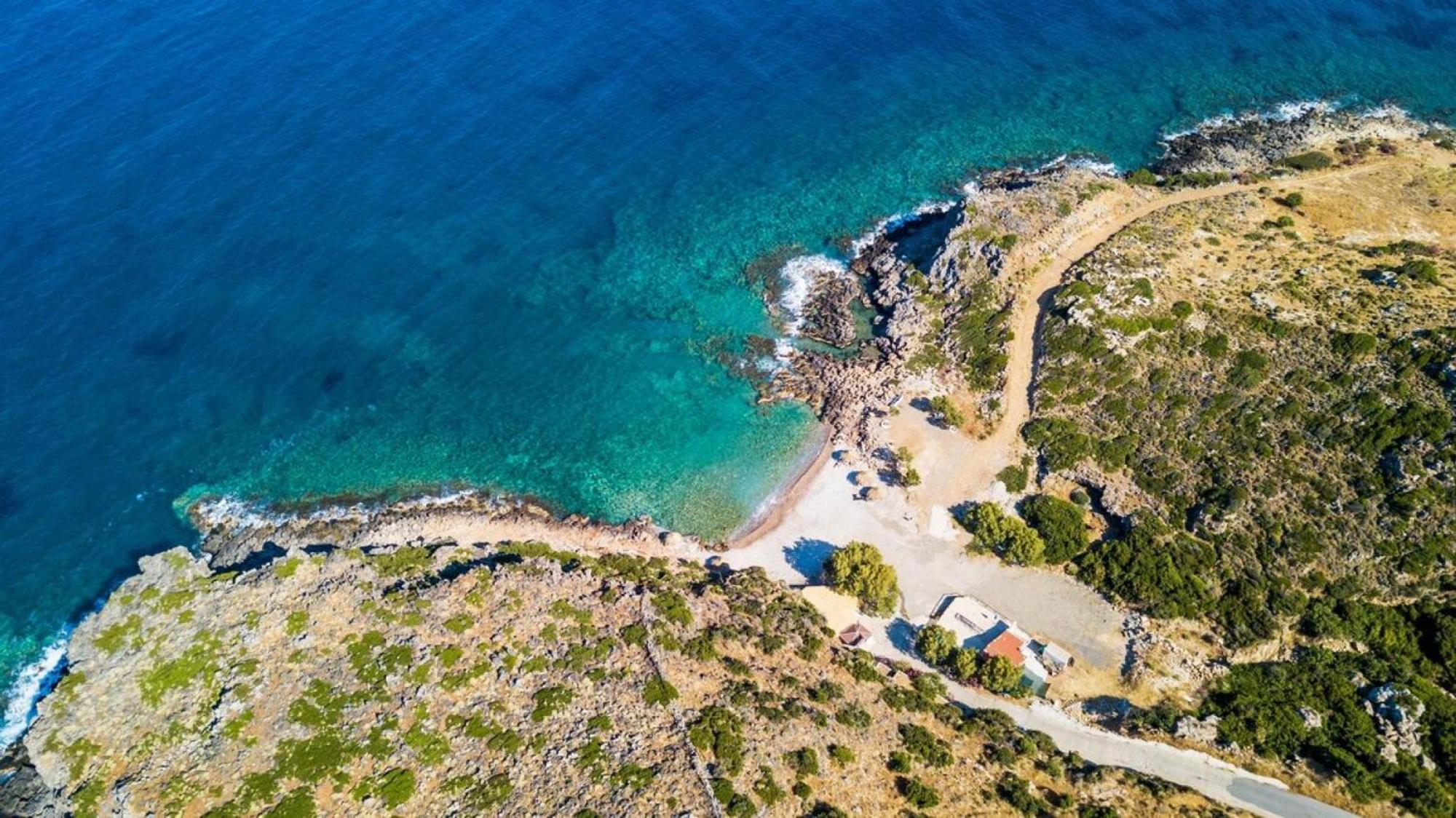 Villa Akrolithos With Private Pool Ханя Екстериор снимка
